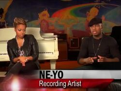 Singer-songwriter Ne-Yo's penned hits for Beyonce, Rihanna and Jennifer Hudson. Now, he's working with Grammy-winner Chrisette Michele on her sophomore record, 'Epiphany,' set for release in May. (March 23) News Clip