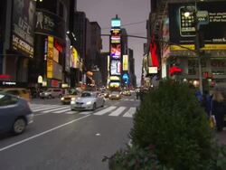 Times Square, New York City, USA Stock Footage