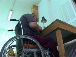 VOICED: Lebanese paraplegic builds mammoth matchstick models News Clip