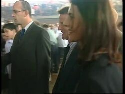 KOSOVO: HASHIM THACI CAMPAIGN News Clip