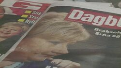 CLEAN : Norwegian papers announce conservative vic News Clip