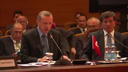 CLEAN : Turkey situation calming down Erdogan News Clip