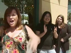 Atmosphere at the Glee Live Samsung Infuse 4G DTR Event - Stevens Creek AT&T Store at San Jose CA. (Footage by WireImage Video/Getty Images Entertainment Video) Stock Footage