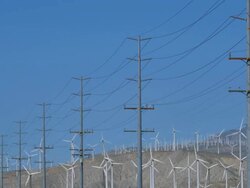 Electric Wind Power HD Stock Footage