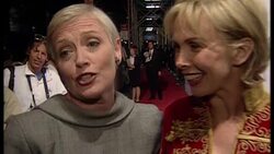 Liz Tilberis and Trudie Styler at a Fundraiser News Clip