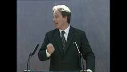 Tony Blair makes welfare speech on the Aylesbury Estate in South London News Clip