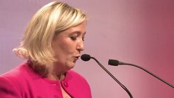 CLEAN : Le Pen father and daughter warn of dangers of immigration Islam News Clip