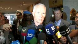 OBSERVERS' MISSION HEAD ON RETURN OF ANNAN TO SYRIA News Clip