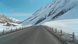 Mountain Road in Georgia Stock Footage