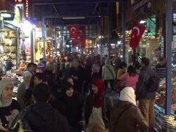 Istanbul Spice Market Stock Footage