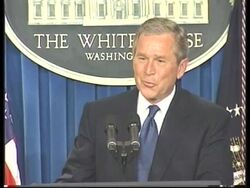 President Bush comments on UN and US-China relations News Clip