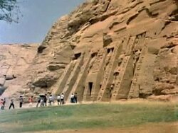Temple of Rameses in Abu Simbel #2 Stock Footage