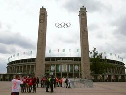 Olympic Stadium Berlin - General View Stock Footage