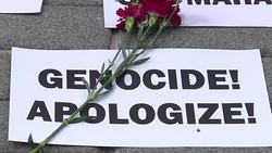 CLEAN : Istanbul protesters mark anniversary of Armenian killings News Clip