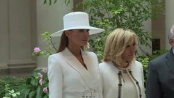 US and French first ladies visit US National Gallery of Art Instructional Video