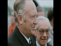 LIB 5-5-72 WILLIAM ROGERS VISITS A NATO MEETING News Clip