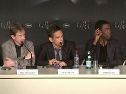 INTERVIEW: Chris Rock on improvisation at Madagascar 3 Europe's Most Wanted Press Conference: 65th Cannes Film Festival on May 18, 2012 in Cannes, France. (Footage by WireImage Video/Getty Images) Stock Footage