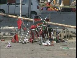 Aftermath of suicide bombing in heart of the capital News Clip