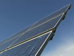 Renewable Energy - Solar Panel Stock Footage