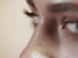 Sexy woman closeup Stock Footage