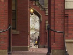 ATMOSPHERE - Harvard University campus Stock Footage