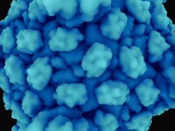 3D Protein Molecule Stock Footage