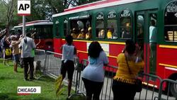 Chicago celebrated its Little League champs with a parade and rally as thousands turned out to cheer for the all-black team that took the U.S. title in the Little League World Series on Saturday. (Aug. 27) News Clip