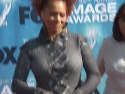 Terry McMillan at the 42nd NAACP Image Awards at Los Angeles CA. (Footage by WireImage Video/GettyImages) Stock Footage