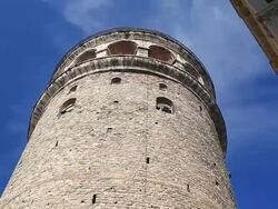 HD: Galata Tower Stock Footage