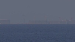 Chinese Subi Reef construction - Tensions high in the South China Sea as China continues to reclaim land in the disputed region and carry out large scale military drills News Clip