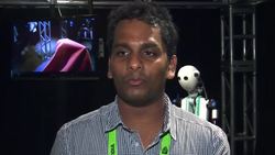 Emerging technologies expo is a hands on chance to interact with robots. News Clip