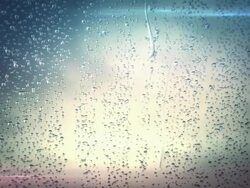 Rain drops on a window Stock Footage