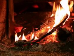 Bagel oven close-up Stock Footage