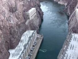 Hoover Dam Stock Footage