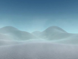 Arctic Snow CGI Stock Footage