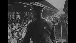 General John J. Pershing acknowledges adulation of US citizens News Clip