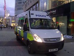 Riot Damaged Shops In Birmingham News Clip