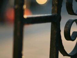 People walking in distance Stock Footage