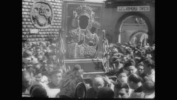 Church Millennium Celebrations in Poland Stock Footage