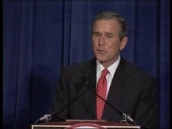 USA: GEORGE W BUSH SPENDS FIRST DAY IN WASHINGTON News Clip