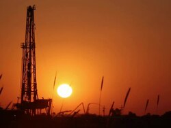 Fracking In Kansas Stock Footage