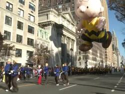 Macy's Thanksgiving Day Parade Stock Footage