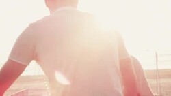 Couple at the beach Stock Footage