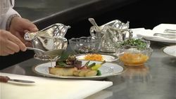 Preview of the menu to be served at the Golden Globe Awards News Clip