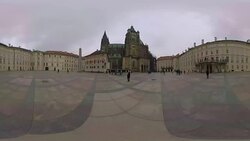 Prague in 360 Stock Footage