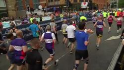 Manchester runners remember attack victims Instructional Video