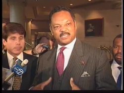 YUGOSLAVIA: BELGRADE: REV JESSE JACKSON PRESS CONFERENCE News Clip