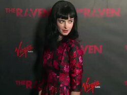 Krysten Ritter at The Raven Los Angeles Special Screening on 4/23/2012 in Los Angeles, CA. (Footage by WireImage Video/Getty Images Entertainment Video) Stock Footage