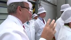 EU REFERENDUM: Michael Gove & Boris Johnson Visit DCS Group  - 'In' and 'Out' EU Referendum campaigns continue. News Clip