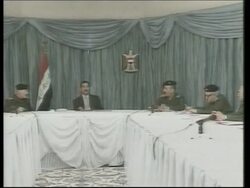 WRAP Updated reaction from Iraq to acceptance of UN resolution News Clip